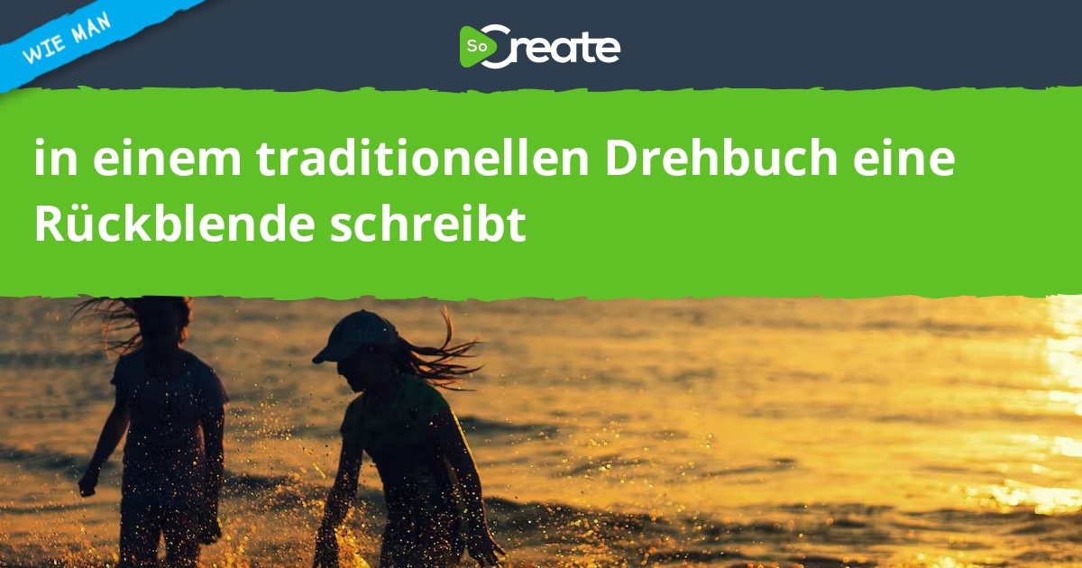 SoCreate In der Zeit zurückreisen Wie man in einem traditionellen